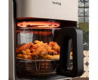 Huslog Air Fryer CrystalSteam szklany beżowy  4,2L - 1596764 - zdjęcie 11